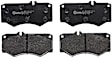P50134 Front PRIME Series Low-Metallic Brake Pad Set