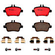 P50140N Rear NAO Series Ceramic Brake Pad Set