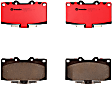 1994 Nissan 300ZX - Front Ceramic Brake Pad Set, PRIME Series