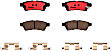 P56077N Rear NAO Series Ceramic Brake Pad Set