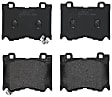 P56089 Front PRIME Series Low-Metallic Brake Pad Set