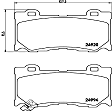P56089 Front PRIME Series Low-Metallic Brake Pad Set