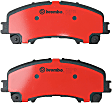 2016 Nissan Rogue - Front Ceramic Brake Pad Set, With 3rd Row Seating; USA Built, NAO Series