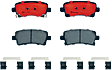2013 Cadillac XTS - Rear Ceramic Brake Pad Set, Except Heavy Duty Brakes, PRIME Series