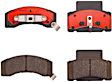 1999 Chevrolet C3500 - Front Ceramic Brake Pad Set, PRIME Series