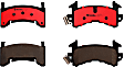 1986 Chevrolet Monte Carlo - Front Ceramic Brake Pad Set, PRIME Series