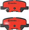 2016 Mazda 6 - Rear Ceramic Brake Pad Set, NAO Series