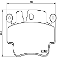 P65009 PRIME Series Low-Metallic Brake Pad Set