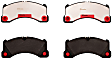 P65021N Front PRIME Series Ceramic Brake Pad Set