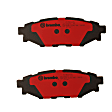 P78020N Rear NAO Series Ceramic Brake Pad Set