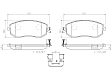 P78021N Front PRIME Series Ceramic Brake Pad Set