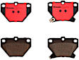 P83052N Rear PRIME Series Ceramic Brake Pad Set