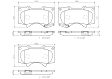 P83066N Front PRIME Series Ceramic Brake Pad Set