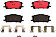 2006 Lexus RX330 - Front Ceramic Brake Pad Set, 3.3L 6Cyl, PRIME Series