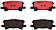 P83068N Rear PRIME Series Ceramic Brake Pad Set