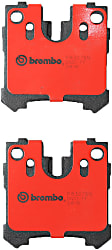 P83076N Rear PRIME Series Ceramic Brake Pad Set