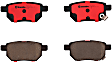 P83133N Rear NAO Series Ceramic Brake Pad Set