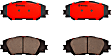 2019 Toyota Corolla - Front Ceramic Brake Pad Set, 1.8L 4Cyl, PRIME Series
