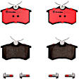 2006 Audi A4 Quattro - Rear Ceramic Brake Pad Set, PRIME Series