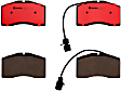 2001 Audi S8 - Front Ceramic Brake Pad Set, 4.2L 8Cyl, PRIME Series