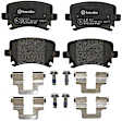 P85073 Rear Low-Met Series Low-Metallic Brake Pad Set