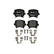 P85073 Rear Low-Met Series Low-Metallic Brake Pad Set