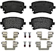 P85076 Rear PRIME Series Low-Metallic Brake Pad Set