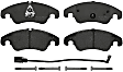 P85098 Front PRIME Series Low-Metallic Brake Pad Set