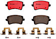 P85099N Rear PRIME Series Ceramic Brake Pad Set