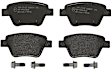 2013 Audi A3 Quattro - Rear Low-Metallic Brake Pad Set, 2.0L 4Cyl, PRIME Series