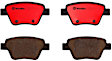 2012 Volkswagen GTI - Rear Ceramic Brake Pad Set, 2.0L 4Cyl, PRIME Series