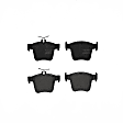 P85124 Rear PRIME Series Low-Metallic Brake Pad Set