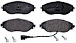 P85131 Front PRIME Series Low-Metallic Brake Pad Set