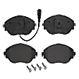 2015 Volkswagen GTI - Front Low-Metallic Brake Pad Set, 2.0L 4Cyl, with Performance Package, PRIME Series