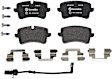 2012 Audi A7 Quattro - Rear Low-Metallic Brake Pad Set, PRIME Series