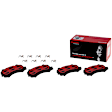 2023 Audi S6 - Front Ceramic Brake Pad Set, 2.9L 6Cyl, With 400 (mm) Diameter Rotor, PRIME Series