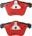 2014 Volvo XC90 - Front Ceramic Brake Pad Set, 3.2L 6Cyl, With 336 (mm) Brakes, NAO Series