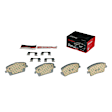 2022 Volvo XC40 - Front Ceramic Brake Pad Set, 2.0L 4Cyl, With 322 (mm) Rotors, PRIME Series