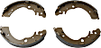 S28513N Rear Semi-metallic Brake Shoe Set, PRIME Series