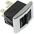 1969 Porsche 912 - Front, Driver or Passenger Side Window Switch, Black