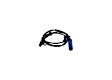 2007 Mini Cooper - Rear, Driver or Passenger Side ABS Speed Sensor, Bosch ABS Speed Sensor
