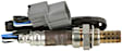 13938 Before Catalytic Converter, Driver or Passenger Side Oxygen Sensor, Sold Individually, 4-wire, OE Replacement Series