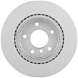 15010124 Rear, Driver or Passenger Side Brake Disc, Alutherm, Plain Surface, Vented, 5 Lugs, 300 mm, 3.0L, 6Cyl, QuietCast Series