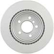 2018 BMW X6 - Rear, Driver or Passenger Side Brake Disc, Alutherm, Plain Surface, Vented, 3.0L 6Cyl