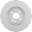 2007 Mini Cooper - Rear, Driver or Passenger Side Brake Disc, Geomet Coated, Plain Surface, Solid, 4 Lugs, 279.8 mm