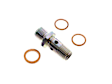 1980 Mercedes Benz 450SLC - Fuel Pump Check Valve With Cap Nut and Copper O-Rings - Replaces OE Number 1-587-010-003