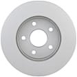 16010140 Front, Driver or Passenger Side Brake Disc, Geomet Coated, Plain Surface, Vented, 5 Lugs, 304.7 mm, QuietCast Series