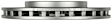 1999 Dodge Grand Caravan - Front, Driver or Passenger Side Brake Disc, Geomet Coated, Plain Surface, Vented, 5 Lugs
