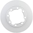 16010161 Front, Driver or Passenger Side Brake Disc, Geomet Coated, Plain Surface, Vented, 8 Lugs, 317.5 mm, 4WD, QuietCast Series