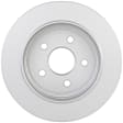 2008 Jeep Commander - Rear, Driver or Passenger Side Brake Disc, Geomet Coated, Plain Surface, Solid, 5 Lugs, QuietCast Series